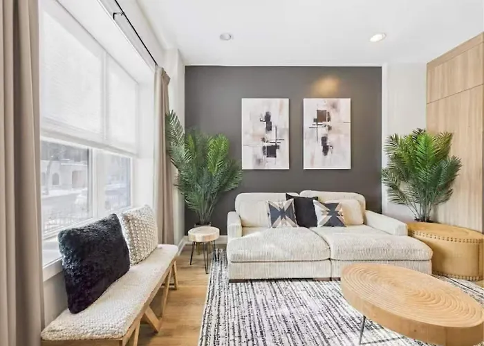 Apartamento Peaceful Zen Flat 2br Oasis With Free Parking Chicago