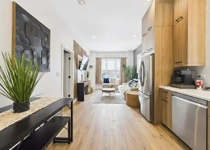Apartamento Peaceful Zen Flat 2br Oasis With Free Parking *